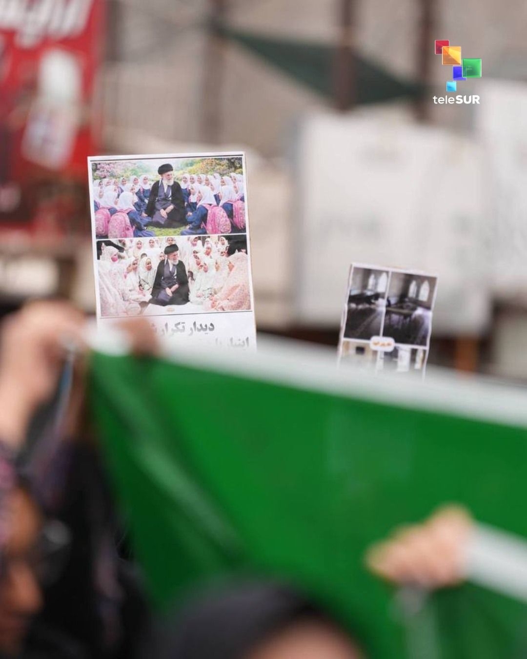 Muestras de afecto a la memoria del ayatolá asesinado.