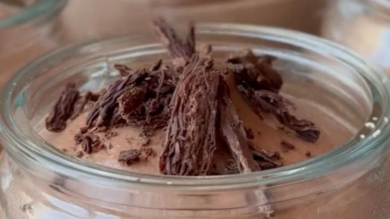 El postre ideal: cheesecake de chocolate en 5 minutos y sin horno