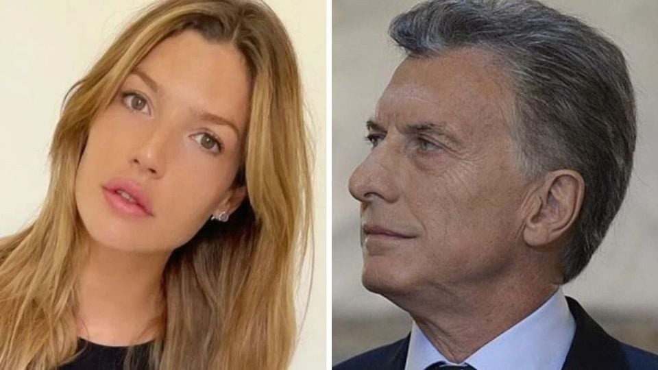 La modelo señalada como amante de Macri se equivocó y confirmó su romance