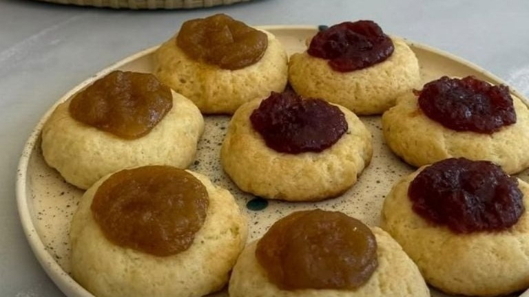 Pepas caseras de membrillo y batata: receta fácil sin amasado