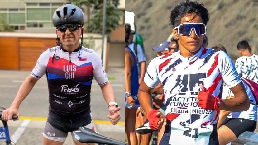 Ironman 70.3: una sanjuanina será los ojos de un triatleta chileno ciego