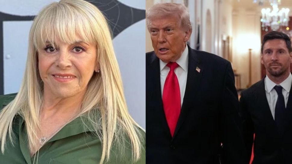 Villafañe se mete en la polémica y defendió a Messi tras la foto con Trump