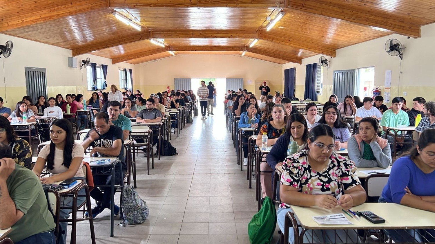 Valle Fértil marca un hito en Enfermería: más de 100 aspirantes rindieron y más de la mitad aprobó