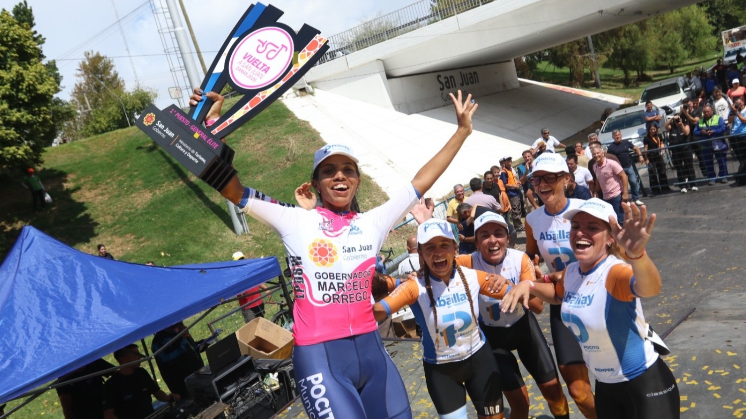 La sanjuanina Maribel Aguirre se coronó campeona de la Vuelta a San Juan Damas