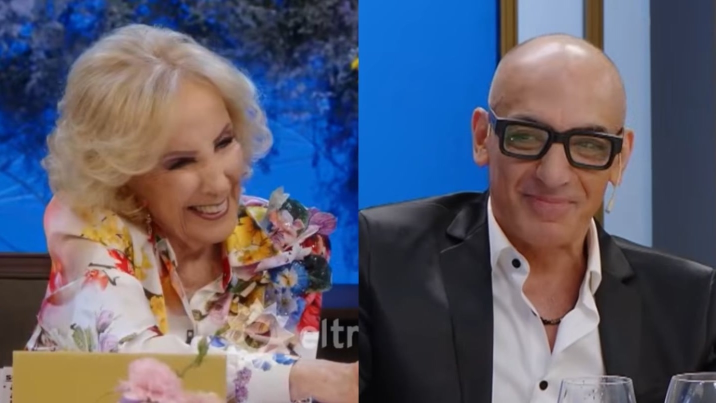 Mirtha Legrand incomodó a Mauricio Dayub con una pregunta sobre su matrimonio