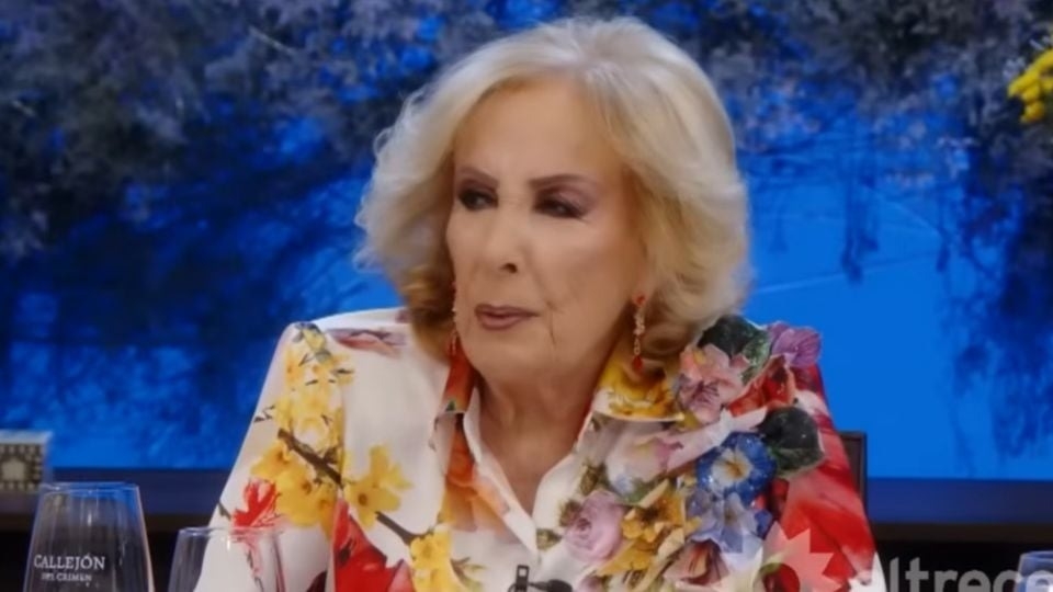 Mirtha Legrand reveló el maltrato de Andrea del Boca en el funeral de Romina Yan