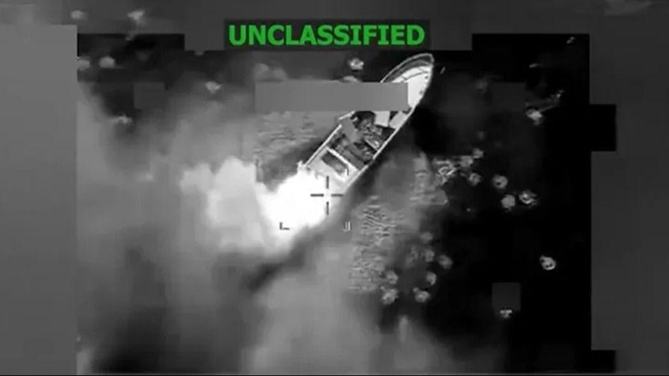 Estados Unidos bombardeó otra lancha narco: seis muertos