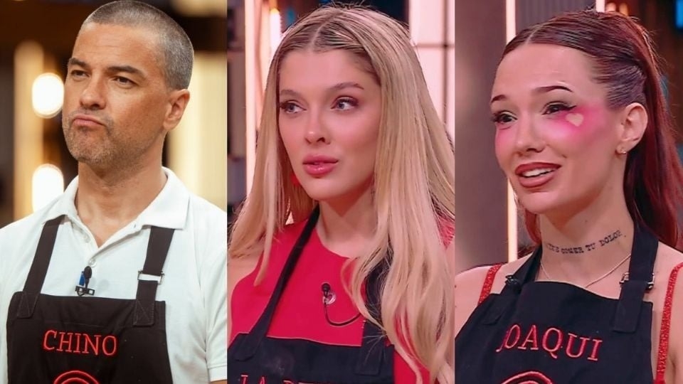 Eliminación en MasterChef Celebrity: se fueron La Joaqui y Chino Leunis