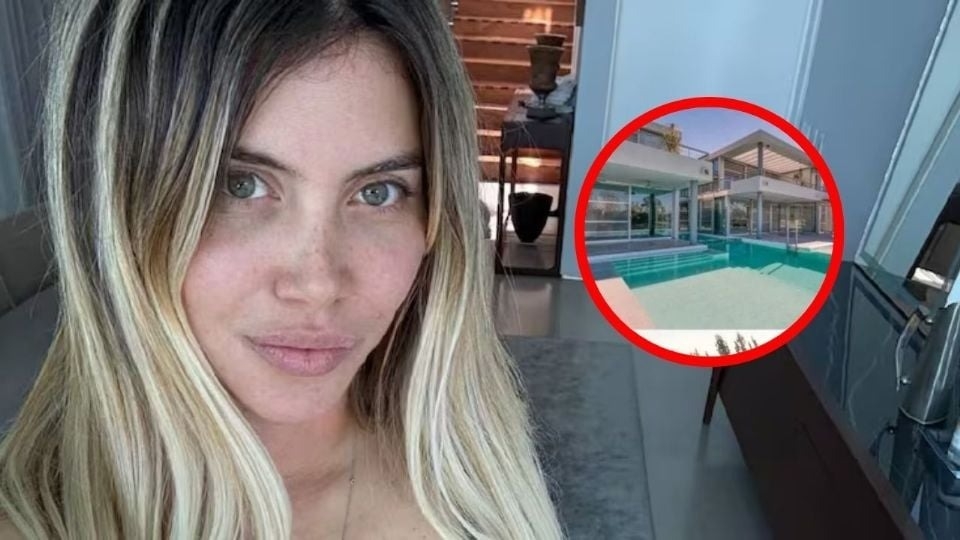 Por cuántos millones de dólares vende Wanda Nara la mansión de Santa Bárbara