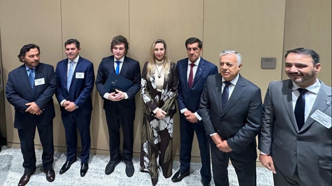 Marcelo Orrego participó junto a Milei de la apertura del Argentina Week en Nueva York