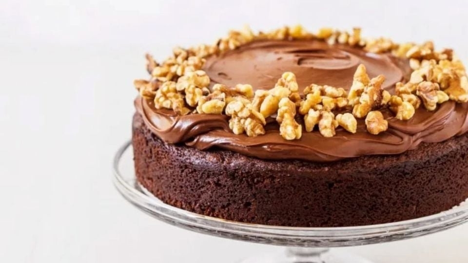 Torta de dulce de leche sin azúcar ni harinas apta para diabéticos y celíacos