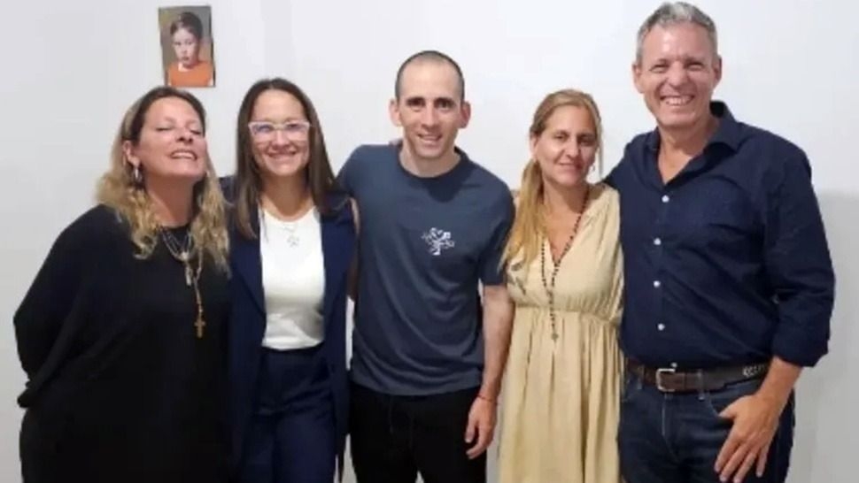 Nahuel Gallo se reunió con la familia de un argentino preso en Venezuela