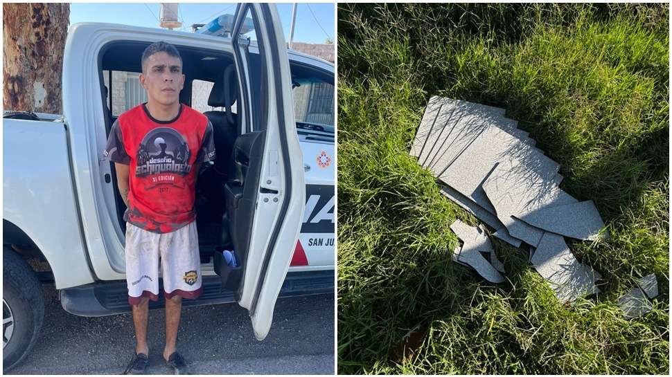 Persecución y detención tras un robo de cerámicos en la ex fábrica Scop