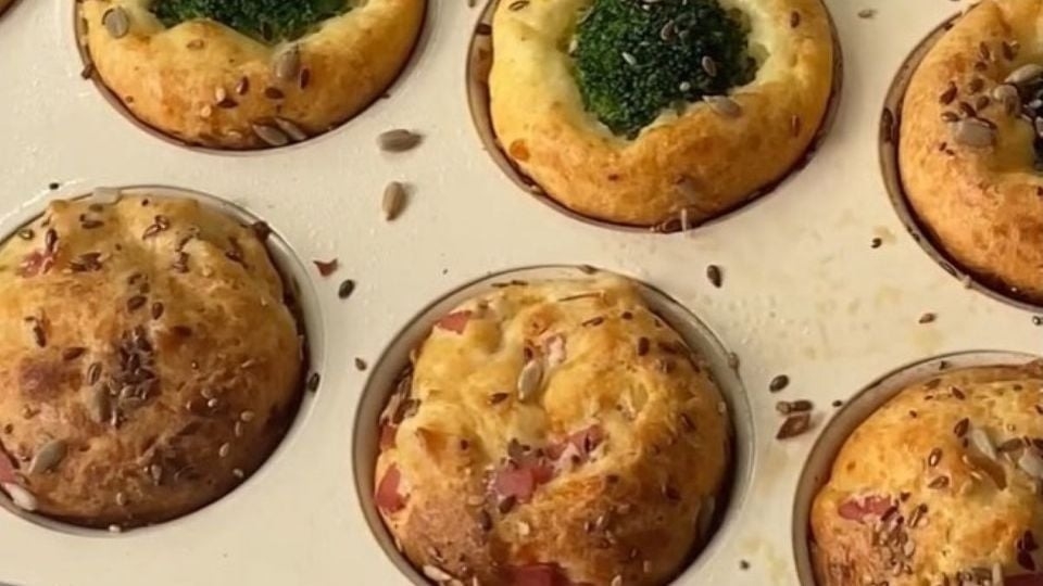 Una masa y tres sabores: cómo hacer muffins salados nutritivos