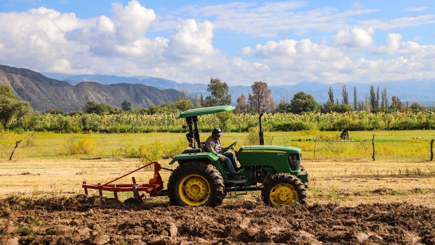 Operativos en Jáchal para recuperar zonas productivas afectadas por el temporal