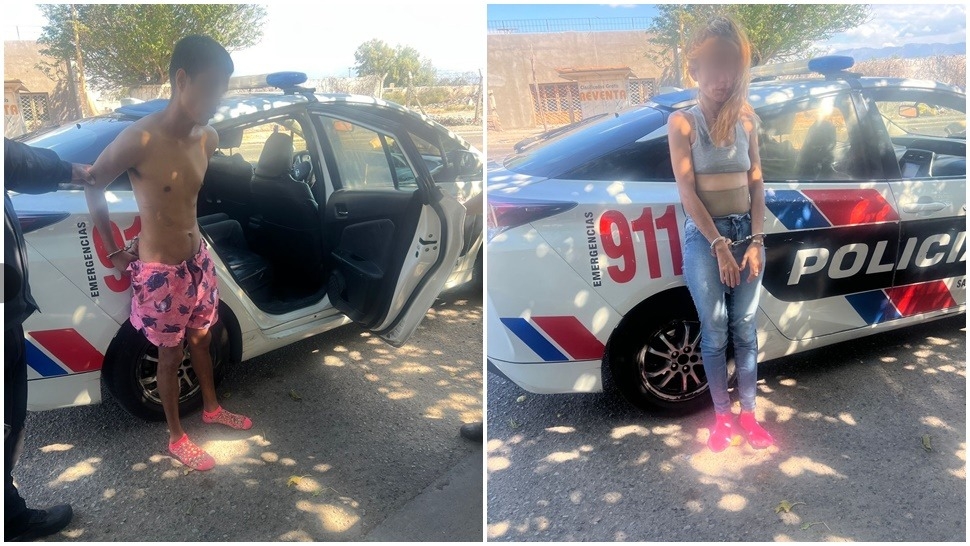 Una mujer y un hombre intentaron robar una moto y fueron atrapados por la Policía Ciclística