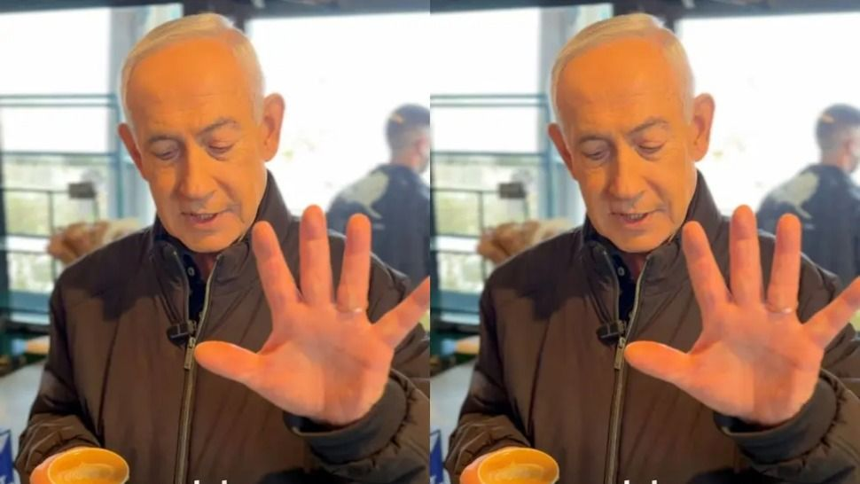 El presidente israelí Netanyahu ironizó sobre los rumores de su muerte con un video