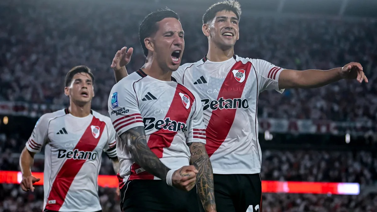 River le ganó 2-0 a Sarmiento con goles de Driussi y Subiabre 