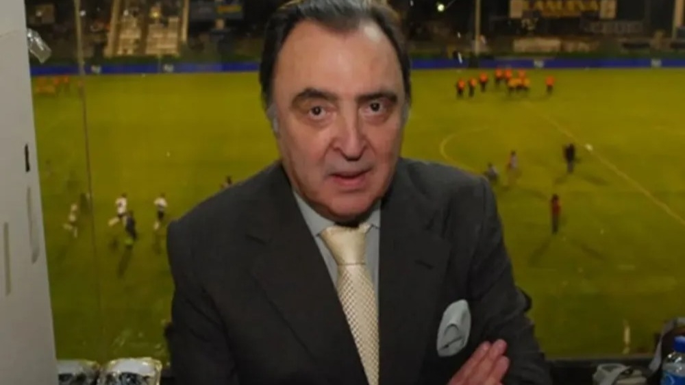 Murió Marcelo Araujo, el histórico relator del fútbol argentino
