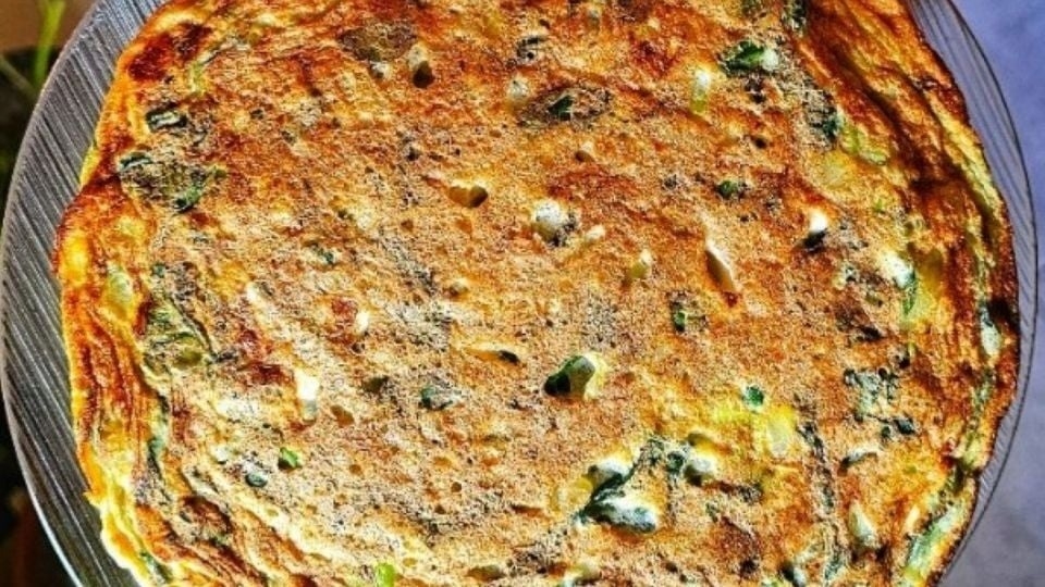 Cómo hacer soufflé de acelga sin harina y sin horno: paso a paso