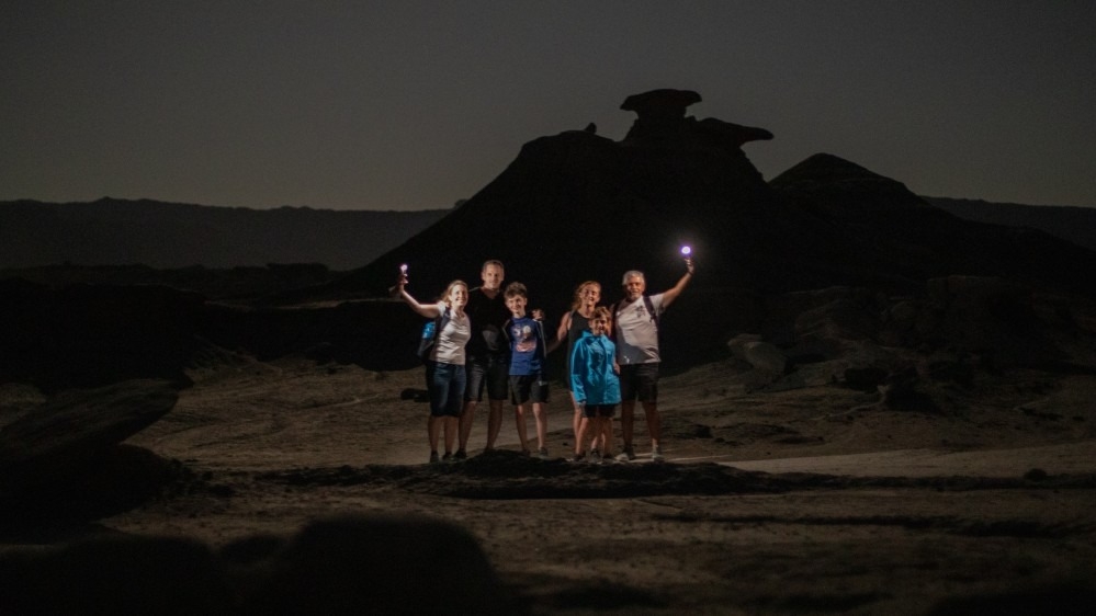 Luna Llena en Ischigualasto: esperan 400 personas por noche en el Parque