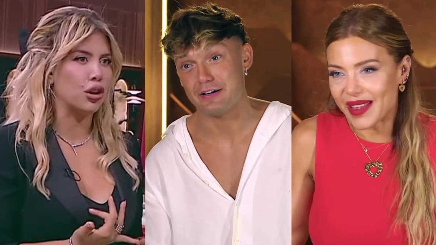 Wanda Nara confirmó el romance de Ian Lucas y Evangelina Anderson