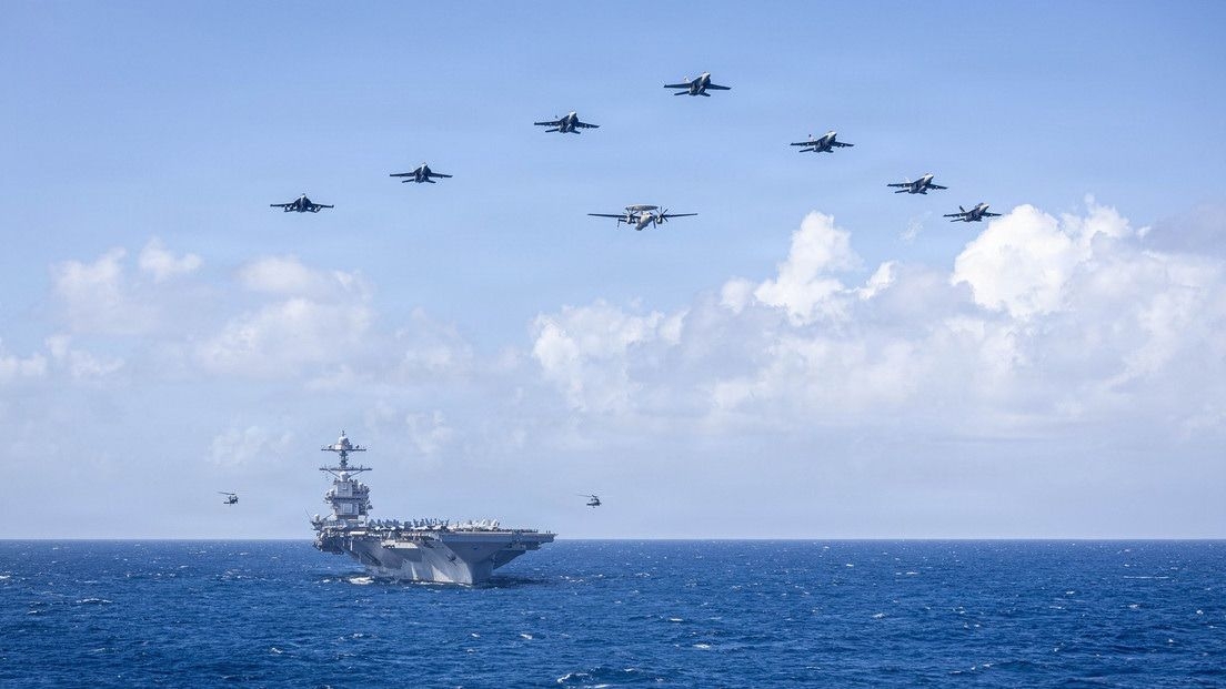 El portaviones USS Gerald R. Ford ardió por 30 horas seguidas