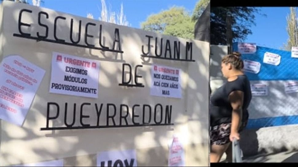 Padres tomaron una escuela en Jáchal denunciando problemas edilicios