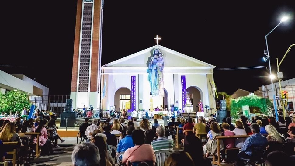 Jáchal cerró la novena de San José con fe y tradición