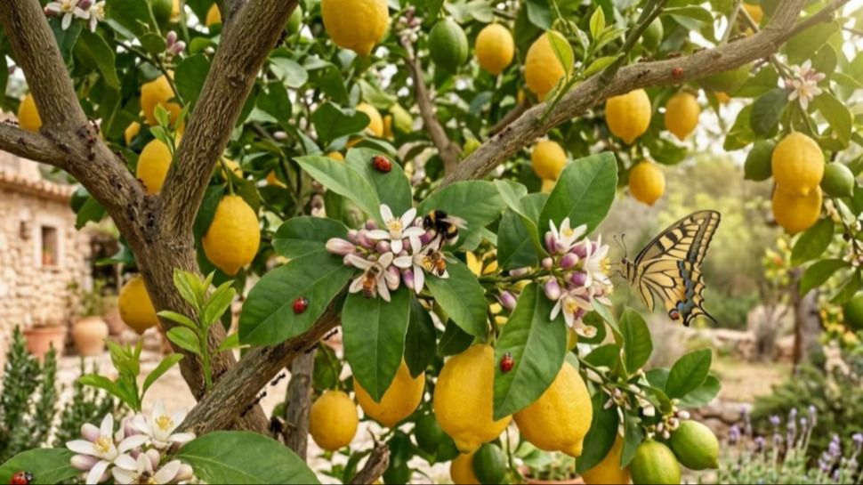 El insecto que muchos ahuyentan y salva al limonero