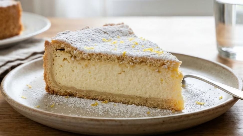 Torta de ricota en tres minutos, sin azúcar y súper liviana