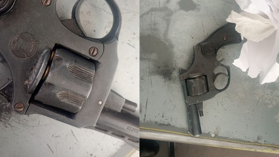 Detuvieron a un joven armado en una plazoleta de Pocito