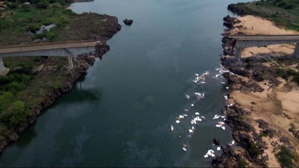 Colapsó un puente en Brasil y dejó muertos y desaparecidos