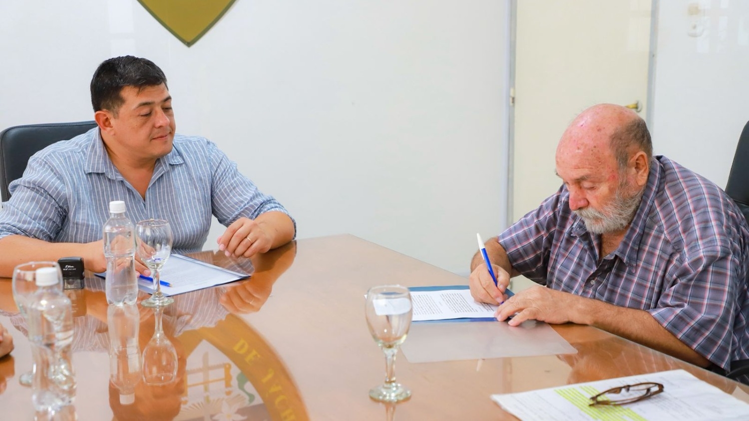 Importante acuerdo entre Jáchal y el Aeroclub para acciones de emergencia y solidarias