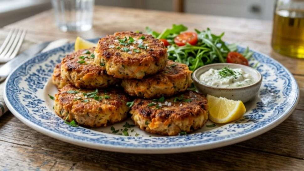 Tortitas de atún, una receta fácil en pocos pasos