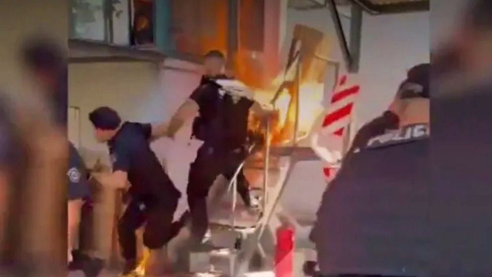 Giro en el caso del hombre que se prendió fuego en Rosario