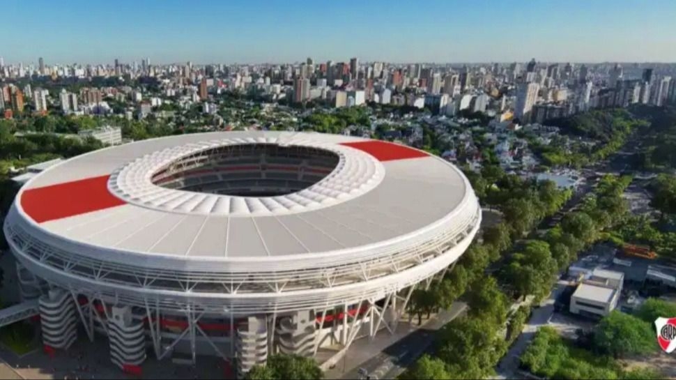 River consiguió un crédito millonario para techar el Monumental
