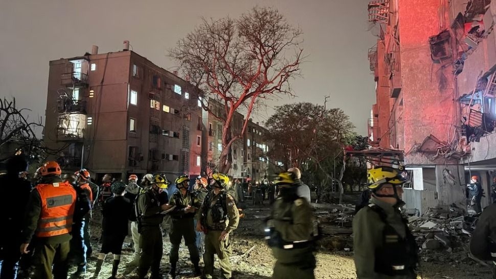 Irán atacó dos ciudades al sur de Israel y hay más de 100 heridos