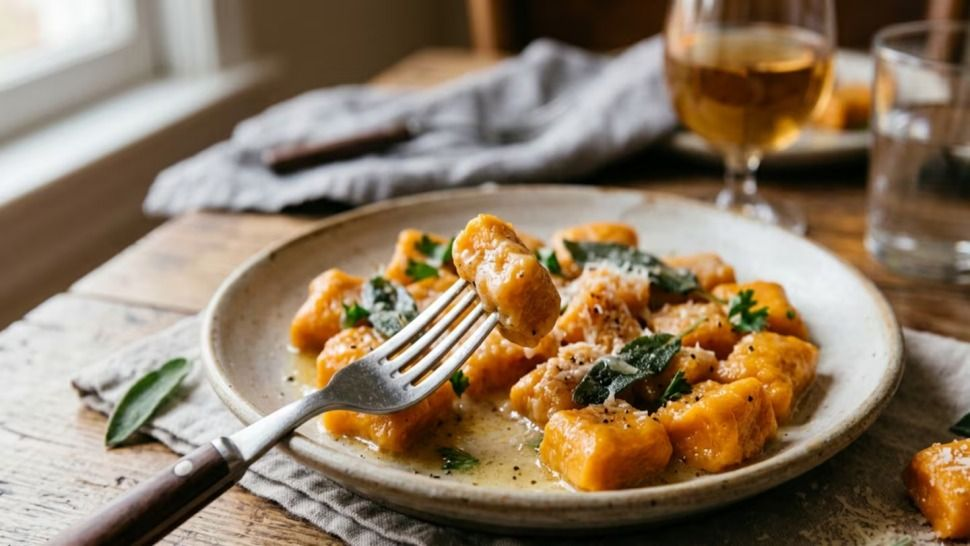 Cómo hacer ñoquis de calabaza con solo 200 gramos de harina