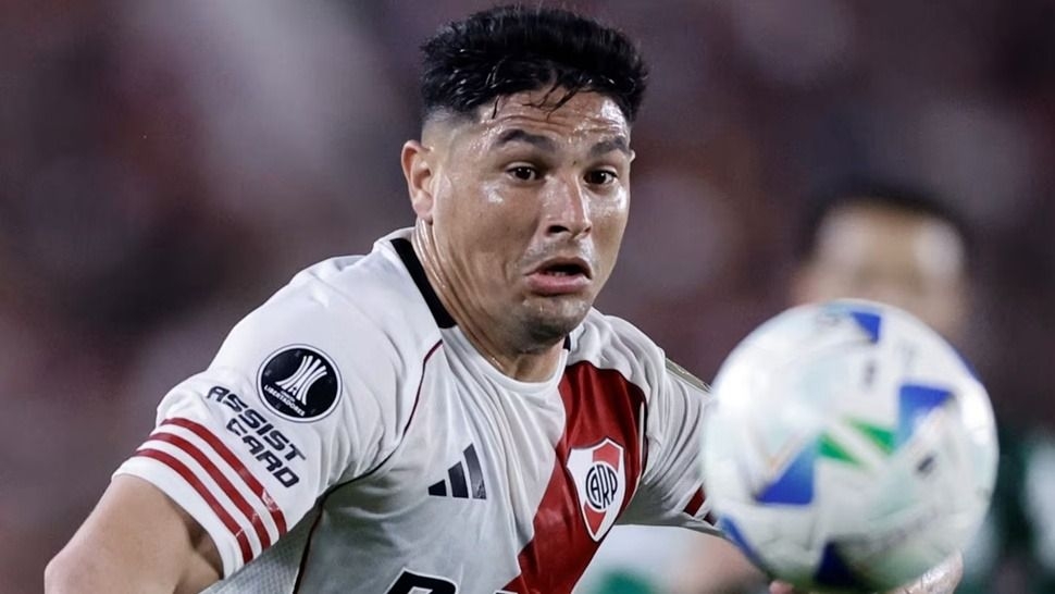 Golpe en River para Salas, quien se pierde el inicio de la Sudamericana