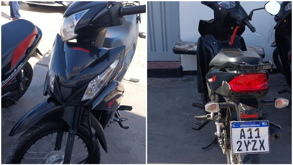 Robaron una moto a punta de revólver, luego la abandonaron y huyeron por los techos