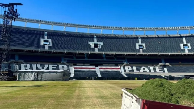 El Monumental quedó dañado tras AC/DC y llegará golpeado ante Belgrano