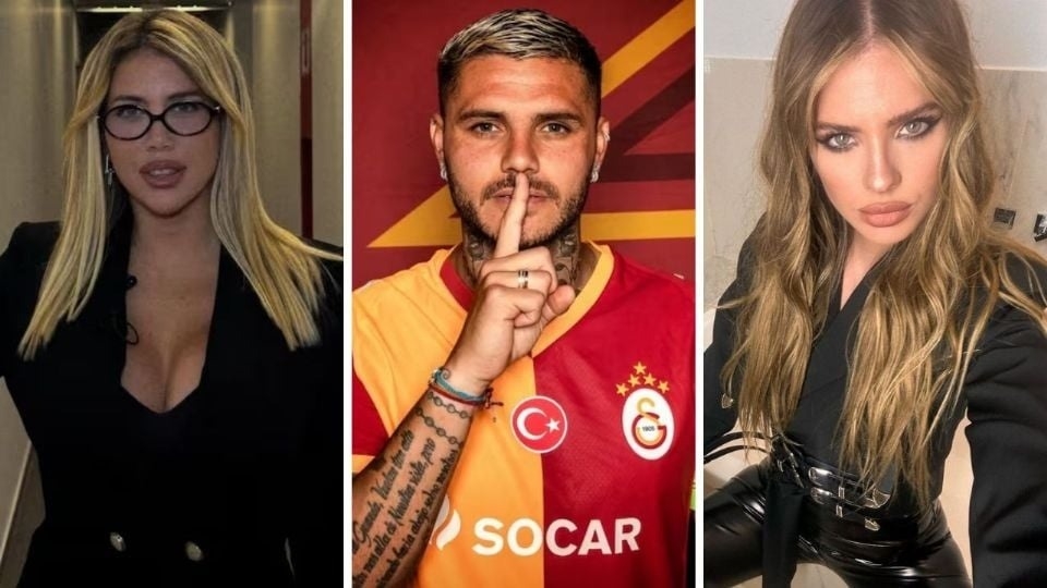 Filtraron una polémica foto de la China Suárez con las hijas de Wanda Nara