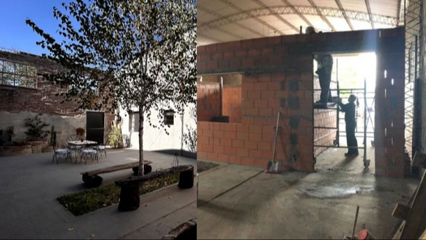 Transformaron un galpón en su hogar y el antes y después es furor en redes