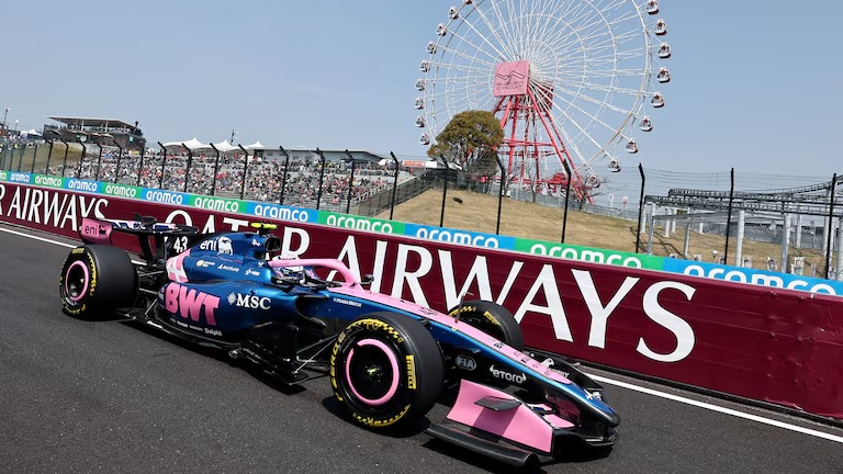 Colapinto terminó 15° en la clasificación del GP de Japón en Suzuka