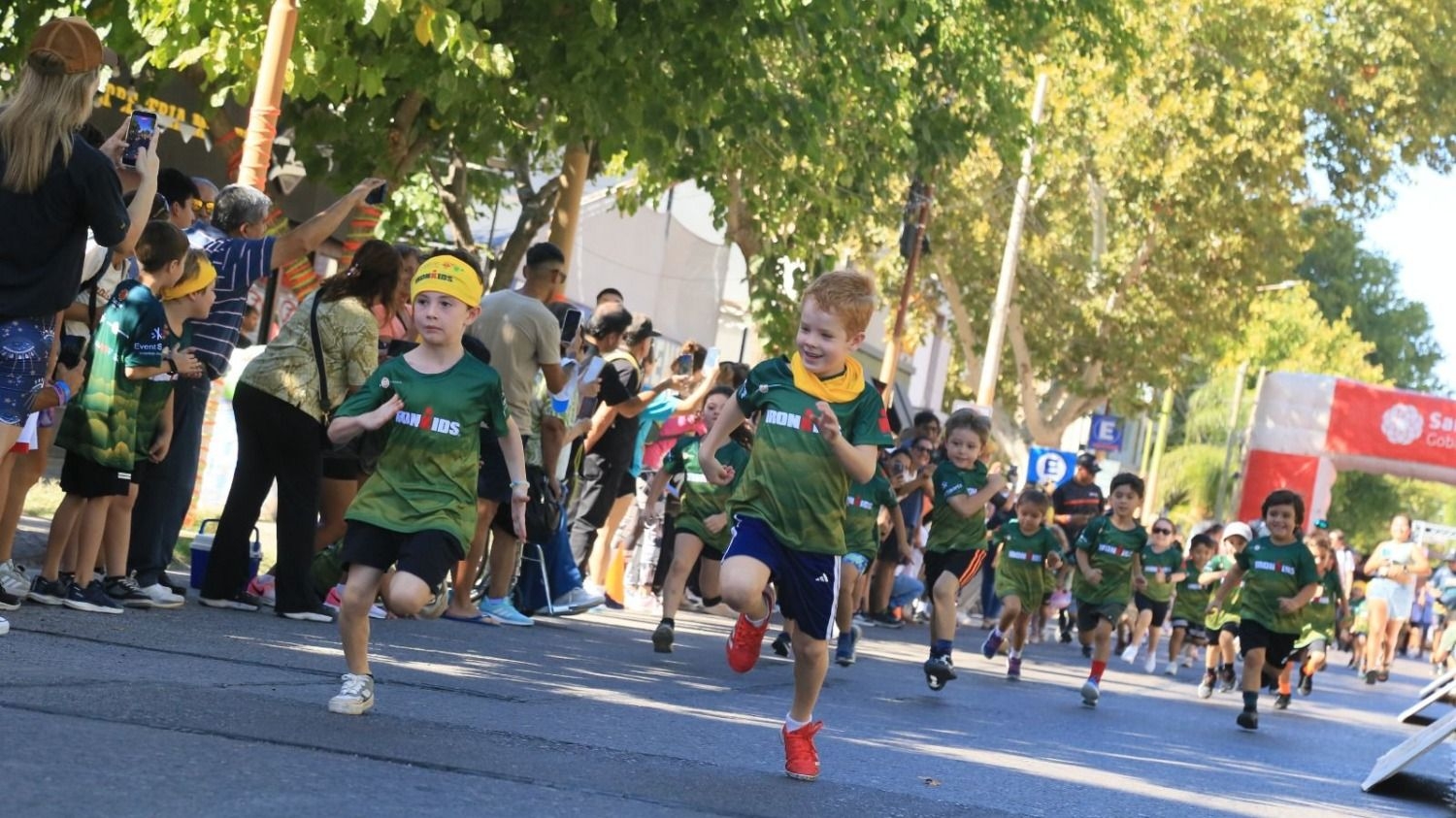 Lo mejor del IronMan Kids en las calles sanjuaninas
