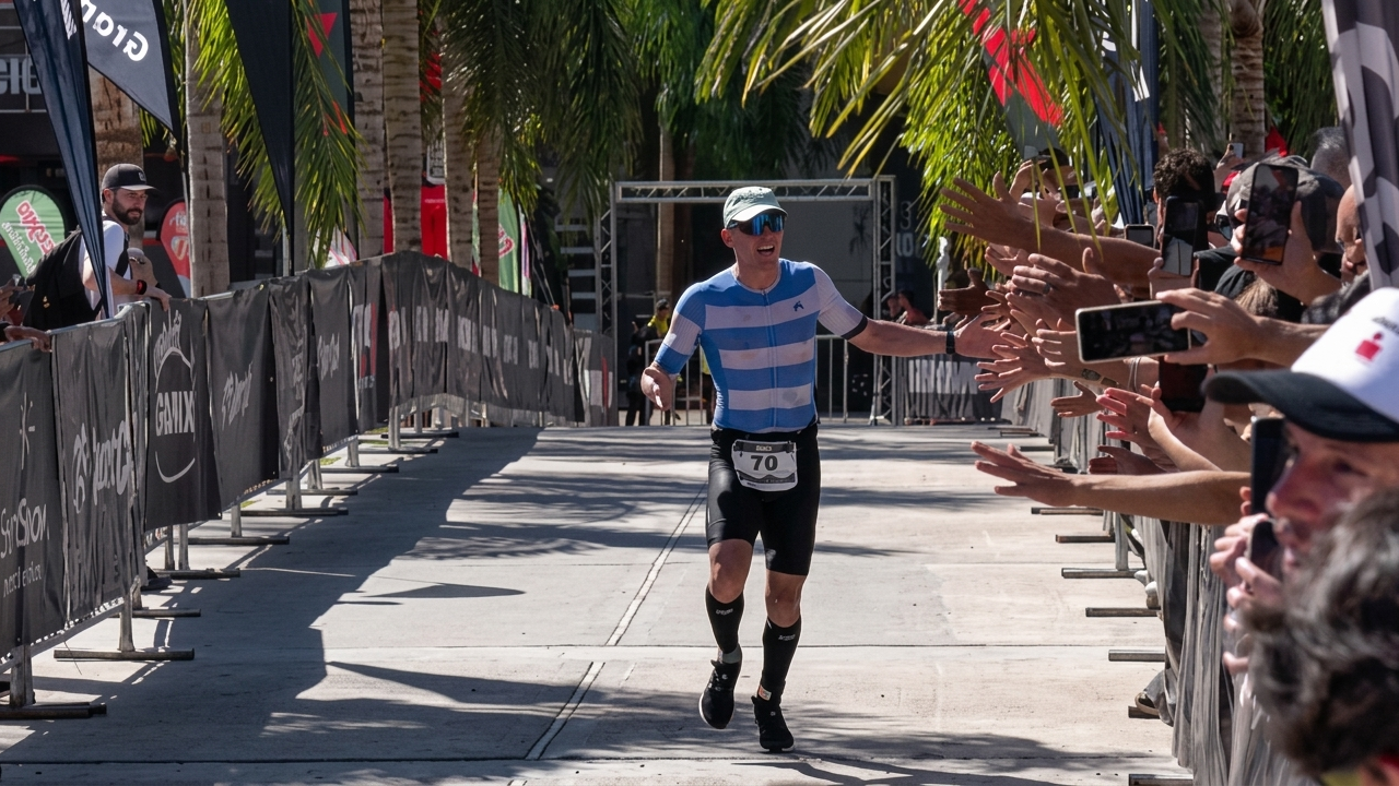 Pablo Bien ganó el Ironman 70.3 en San Juan