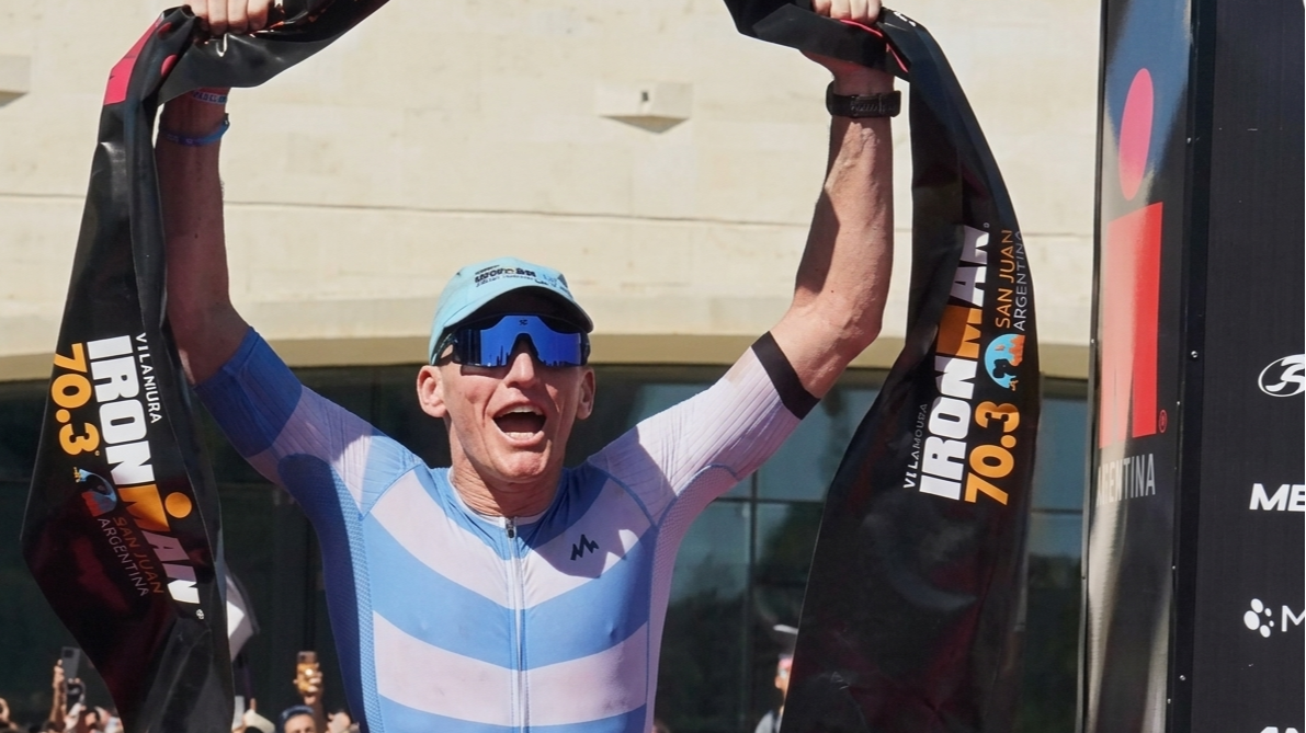 Pablo Bien, tras ganar el Ironman San Juan: "Un lugar único, la gente es espectacular"