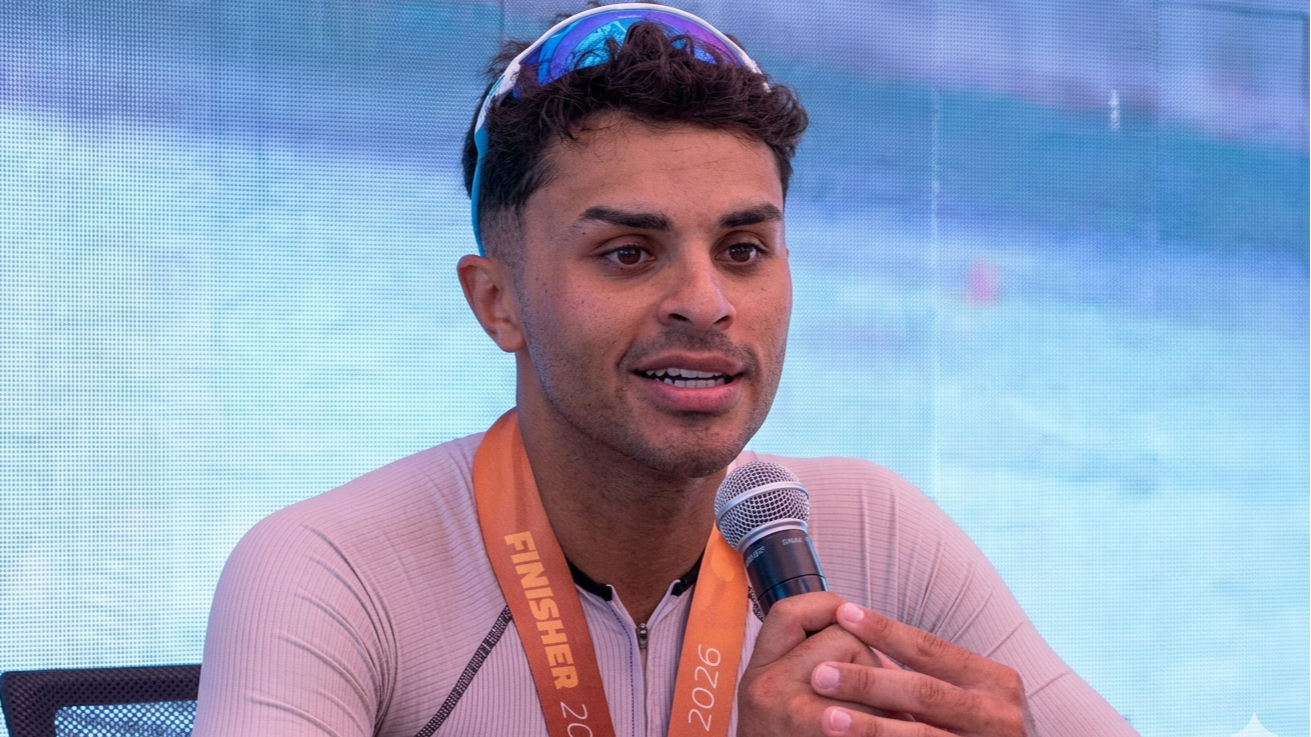 Maxi Peralta brilló en el Ironman y fue el mejor sanjuanino en su categoría