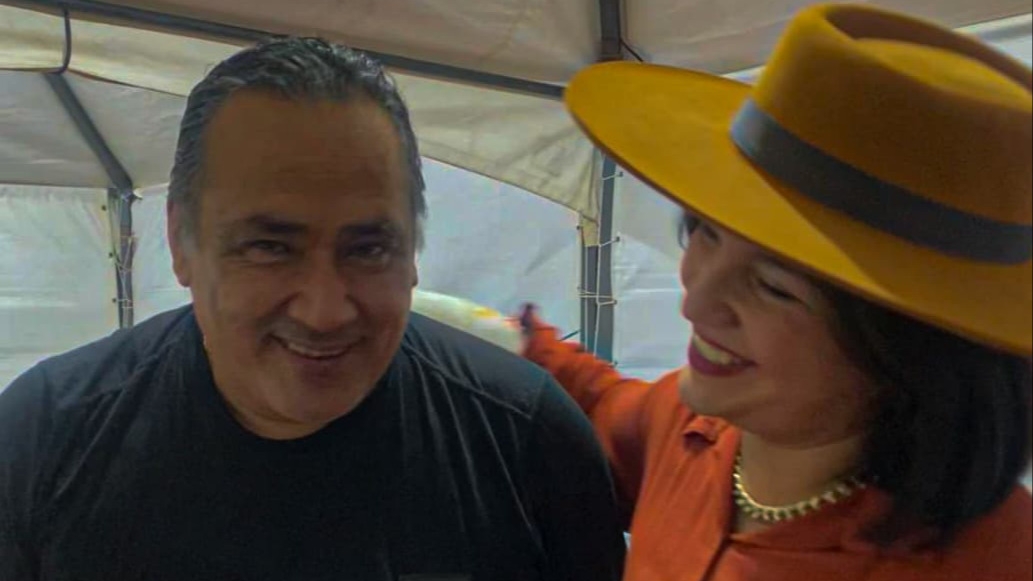 Mara Díaz, la sanjuanina que subió al escenario con Galleguillo en la Cabalgata